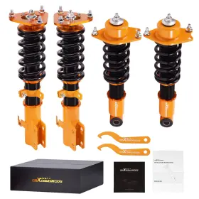 5r6sgi Maxpeedingrods Coilovers Shocks Absorber Lowering Kit For Toyota Corolla 2003-08