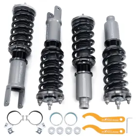 5ugxq2 Maxpeedingrods 24 Click Damping Coilover Suspension Kit For Honda Civic 92-95 And Integra 94-01