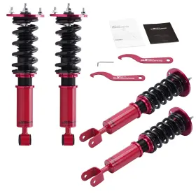 60923s Maxpeedingrods Coilovers Lowering Kit Damper Adjustable For Lexus Sc300 Sc400 1992-2000