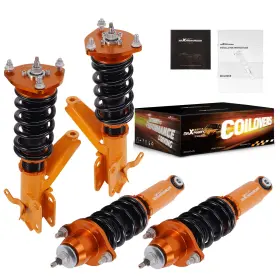 69x5g2 Maxpeedingrods 24 Way Damper Coilovers Lowering Kit For Honda Acura Rsx 02-06 Shock Absorbers
