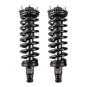 6cnx10 Maxpeedingrods Front Complete Struts With Coil Springs For 02-09 Chevy Trailblazer Gmc Envoy 4.2l