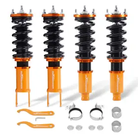 7fq20d Maxpeedingrods Coilovers Suspension 24 Way Damper For Honda Civic 92-95 Acura Integra 1994-2001