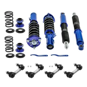 7kb2fp Maxpeedingrods Adjustable Coilovers And Front Rear Sway Bar End Links For Honda Civic 2006-2011