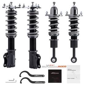 Maxpeedingrods 95krg4 Damping Adjustable Coilover Suspension Kit For Mitsubishi Lancer Fwd 2002-2006