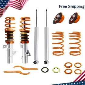 9dqtfx Maxpeedingrods Adjustable Coilover Shocks Springs Lowering Kit For Focus Mk2 2008-2011 C307