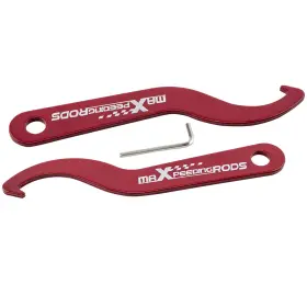 9xcnzm Maxpeedingrods 2x Coilover Adjustment Tool Steel Spanner Wrench For Aftermarket Shock Absorbers