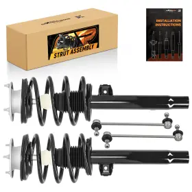 A03dtq Maxpeedingrods Front Complete Struts And Sway Bar End Links Kit For Bmw 325i Sedan 2001-2005 New A03dtq Maxpeedingrods Front Complete Struts And Sway Bar End Links Kit For Bmw 325i Sedan 2001-2005 New