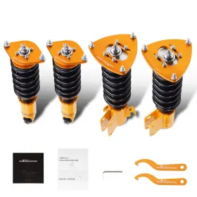 Alxj80 Maxpeedingrods Damper Adjustable Coilover Suspension Lowering Kit For Impreza Wrx 08-14