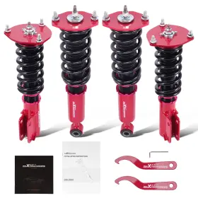 B17zhe Maxpeedingrods 24 Level Damper Coilovers For Mitsubishi 3000gt 91-99 Vr4 Awd Shock Suspension