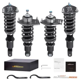 Bkc1ju Maxpeedingrods T7 Damper Coilovers Lowering Kit For Mazda Rx-8 Rx8 2004-2011