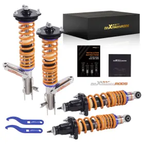 Br8ho6 Maxpeedingrods Comfort 1 Coilover For Honda Civic Hatch And Coupe 01-05 Adjustable