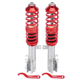 Bt1xhl Maxpeedingrods Front Coilovers Height Adjustable Lowering Suspension Kit For Fiat 500 2007