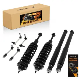 Cd7ak0 Maxpeedingrods Front Struts Rear Shocks Sway Bars Set For 2003-2018 Toyota 4runner Fj Cruiser