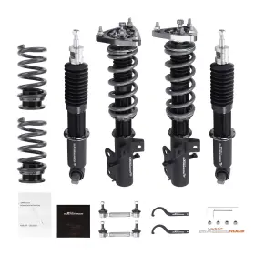 Cmg26v Maxpeedingrods 24 Way Damer Coilovers Adjustable Suspenion Strut Kit For Ford Mustang 2015-2023
