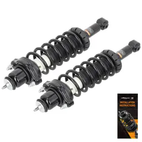 Dl0co3 Maxpeedingrods Rear Complete Struts With Coil Springs For Mitsubishi Lancer 2008 2009 2010 De/es