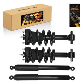 Eyufg7 Maxpeedingrods Front Struts With Springs Rear Shocks For 2014-2018 Chevrolet Silverado Sierra Rwd