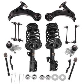 Maxpeedingrods Fepgb4 Front Struts Coil Springs Lower Control Arms For Toyota Camry 2007-2011