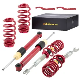 Fls016 Maxpeedingrods Coilovers Kit For Audi A4/a4 Quattro B6 B7 02-08 Adjustable Lowering Shock Strut