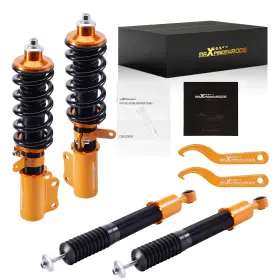 Gsw5f6 Maxpeedingrods Coilovers Shocks Struts For Honda Fit 4-door 2007-2008 Adjustable Height