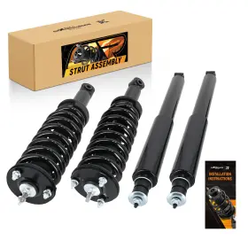 Gx85vn Maxpeedingrods 4pcs Complete Front Struts Spring Rear Shocks For Toyota Tundra Rwd 2000-2006 Gx85vn Maxpeedingrods 4pcs Complete Front Struts Spring Rear Shocks For Toyota Tundra Rwd 2000-2006