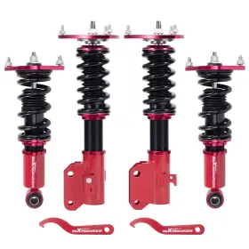 Haei60 Maxpeedingrods Adjustable Coilovers Suspension For Subaru Wrx Sti Va1 Va2 15-21 Shocks Struts