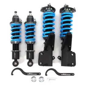 Hnba8e Maxpeedingrods 24 Levels Damper Coilover Suspension Kits For Honda Civic Em2 2001 - 2005 Red