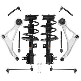 Maxpeedingrods Hvez9d 10x Front Struts Coil Spring Upper &lower Control Arms For 15-18 Nissan Altima