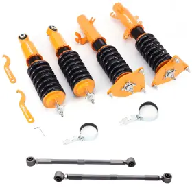Hx1v8w Maxpeedingrods Coilover 24 Way Damper Struts And Rear Camber Arms For Mini Cooper R50 R53 02-06
