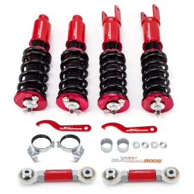 Jh1sy9 Maxpeedingrods Adjustable Coilovers Struts With Rear Toe Arms For Honda Civic And Crx 1988-1991