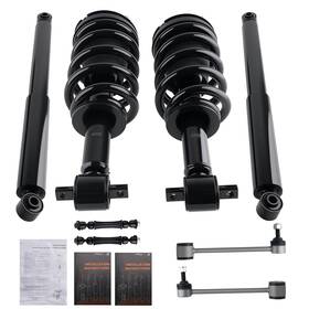 Maxpeedingrods K23md6 8pc Front Struts Rear Shocks Sway Bars For Suburban 1500 Tahoe Escalade Esv Ext
