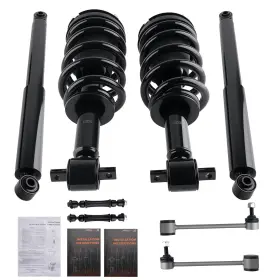 K23md6 Maxpeedingrods 8pc Front Struts Rear Shocks Sway Bars For Suburban 1500 Tahoe Escalade Esv Ext