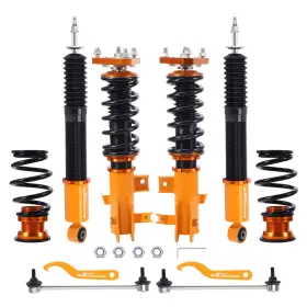 Kzxd58 Maxpeedingrods 24 Level Damper Coilover Suspension Kits For Honda Civic 2012-2015 Fg3 Fb2