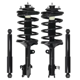 L47ktn Maxpeedingrods 4pcs Front And Rear Struts Shocks For 2001-2002 Acura Mdx 2003-2005 Honda Pilot