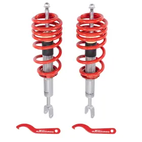 L7kj9s Maxpeedingrods Front Coilovers Kit For Audi A4 B6 B7 8e All Models 2wd / Quattro Hottuning