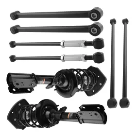 Lq03xb Maxpeedingrods 8x Suspension Rear Shock Struts Lower Control Arms For 2008 Pontiac Grand Prix