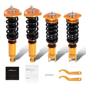 Ma7xn0 Maxpeedingrods Coilovers 24 Levels Damper Shock Absorbers Kit For Nissan 370z Z34 08-16 Struts