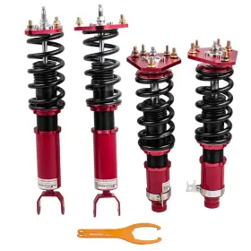 Maf1rk Maxpeedingrods Coilovers 24 Levels Adjustable Damper Suspension Kit For Honda Prelude 92-01