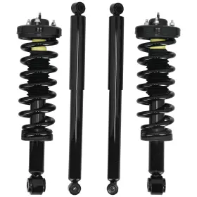 Msk71i Maxpeedingrods 4x Front Rear Struts With Coil Spring For Lincoln Mark Lt Rwd 2006-2008 5.4l