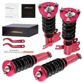 Nmfye8 Maxpeedingrods Coilover Suspension Kit For Nissan 89-94 240sx S13 Adj. Height