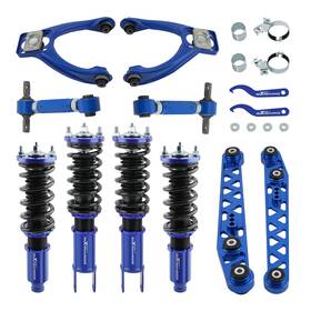 Maxpeedingrods Nzlv4q Coilovers Lowering Kit Front Upper Rear Camber Arm For Honda Civic 1996-2000