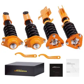 P19ti6 Maxpeedingrods Adjustable Coilovers Suspension Kit For Toyota Corolla 2003-2008
