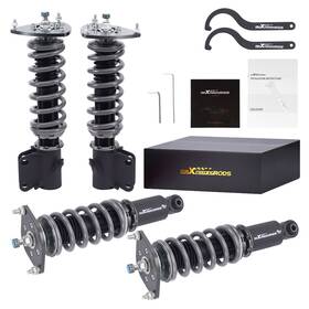Maxpeedingrods P5q3mz T7 Coilover 24 Level Shocks Struts Kit For Subaru Impreza 2008-14