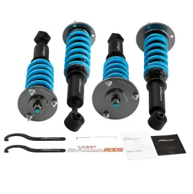 Plq5d4 Maxpeedingrods 24 Way Adj. Damper Coilover Shocks Lowering Kit For Expedition Navigator 03-06