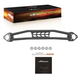 Pvn9ws Maxpeedingrods Improved Front Strut Tower Dual Bar Brace Rods For 2008-2023 Dodge Challenger