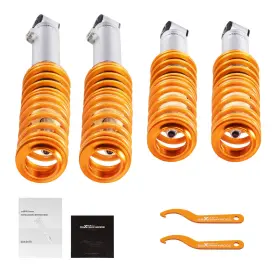 Qe3kcw Maxpeedingrods Street Lowering Coilovers Fit For Mazda Miata Mx5 Mk1 Na 90-97 Shocks Absorbers