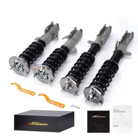 Qpi4bc Maxpeedingrods 24 Level Damper Coilovers Lowering Kit For Toyota Avalon Camry Lexus Es300 92-01