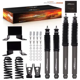 R7at6l Maxpeedingrods 3 Inch /4 Drop Lowering Kit With Shocks For Ford F100 F-100 F150 2wd 1973-1979