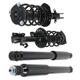 Rzclh6 Maxpeedingrods Front And Rear Complete Struts Coil Springs For Nissan Sentra 14-191.6l 1.8l