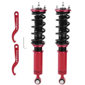 Maxpeedingrods S13 88-93 Pair Of Rear Adjustable Coilover Shocks Kit For Nissan 240sx 89-94