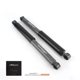 S3akzi Maxpeedingrods Pair Rear Lowering Shocks 2 Inch - 4 Drop For Silverado/sierra 1999-2006